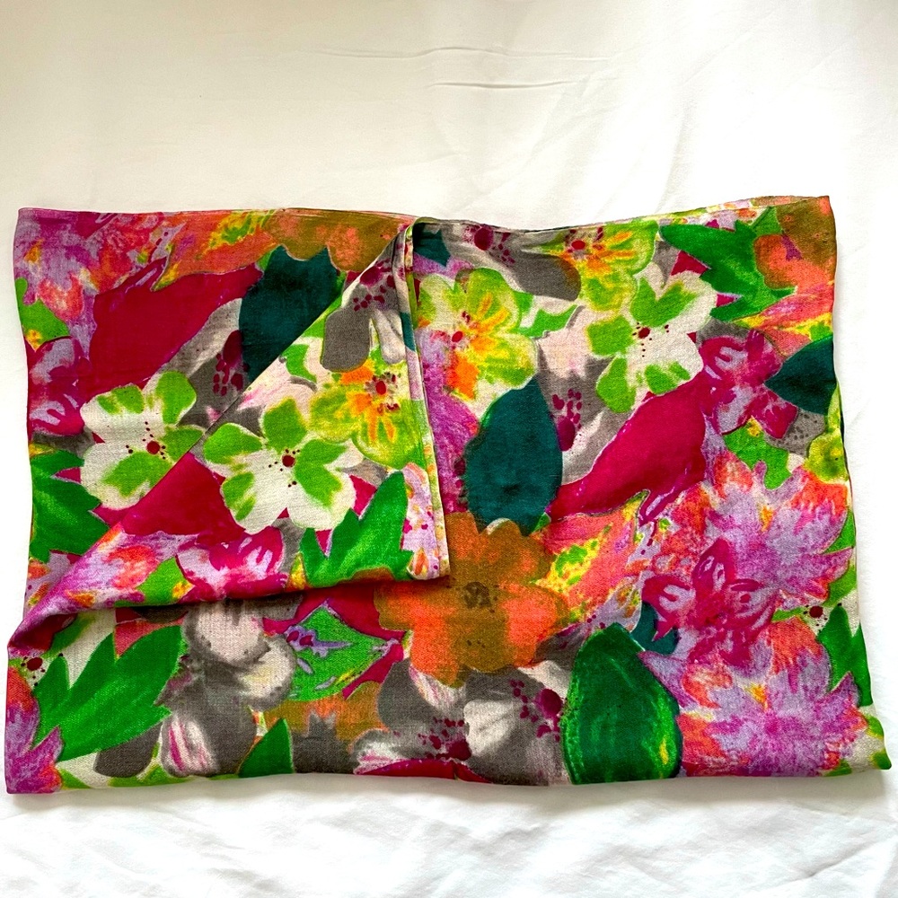 Floral Infinity Scarf from Anthropologie